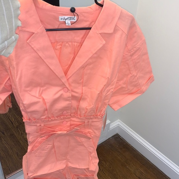 for love and lemons peach romper - Picture 4 of 7